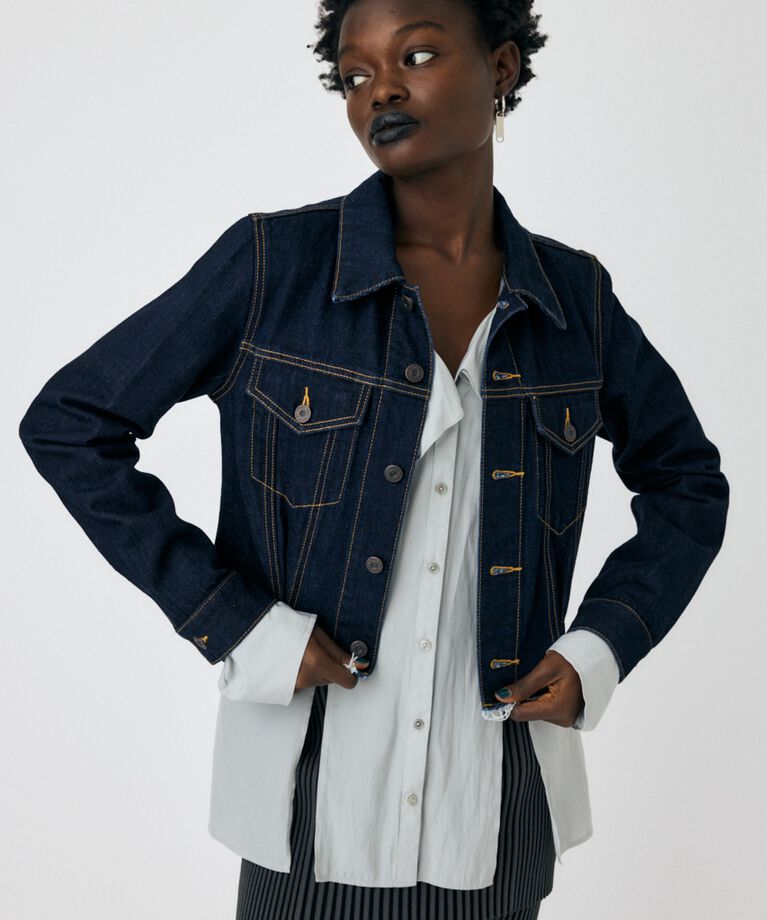 MOUSSY「REMAKE COMPACT SHIRT ジャケット」|シャツ・ブラウス|