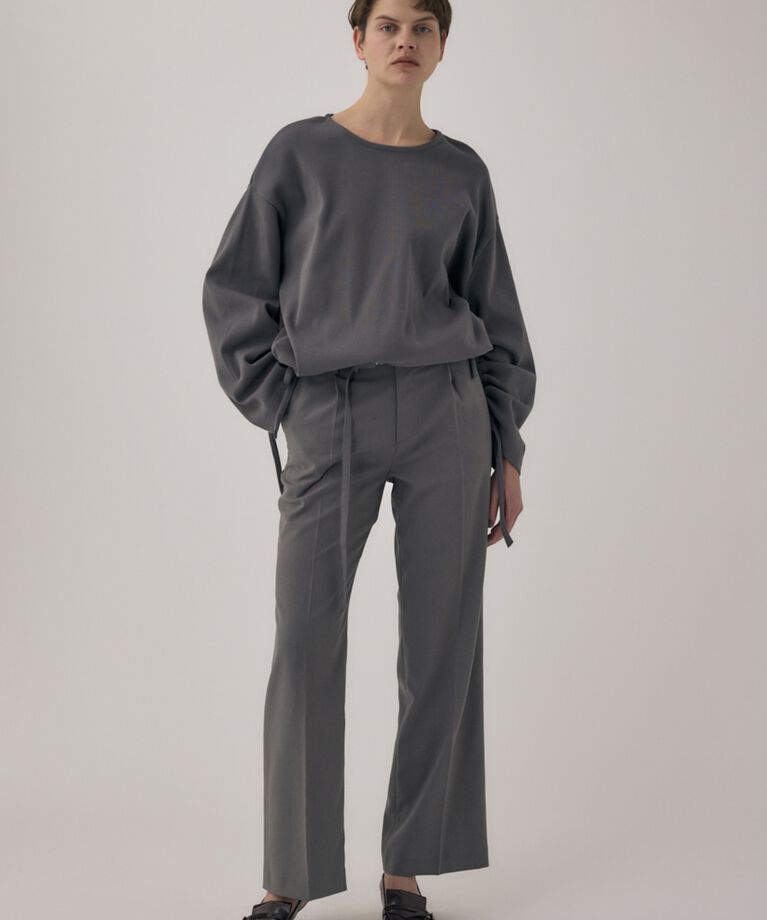 MOUSSY「リサイクルポリエステル使用ベルト付きスラックス」|その他|