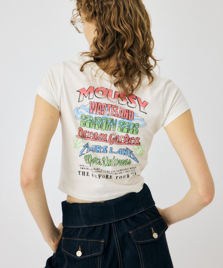 MOUSSY「MOUSSY TOUR 24 Tシャツ」|Tシャツ・カットソー|