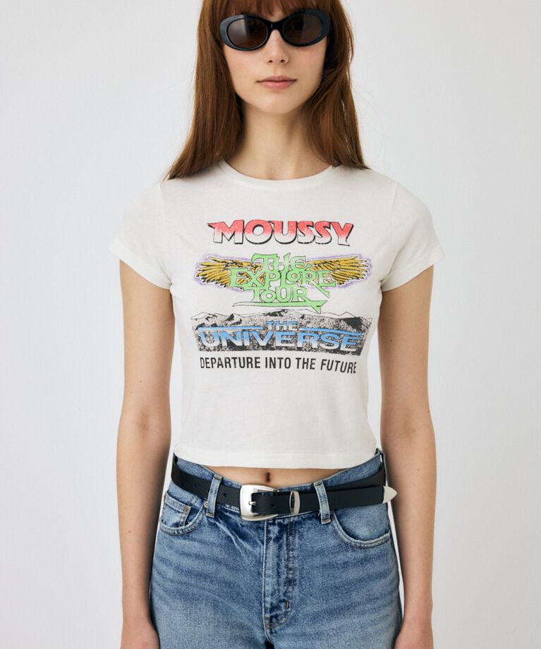 MOUSSY「MOUSSY TOUR 24 Tシャツ」|Tシャツ・カットソー|