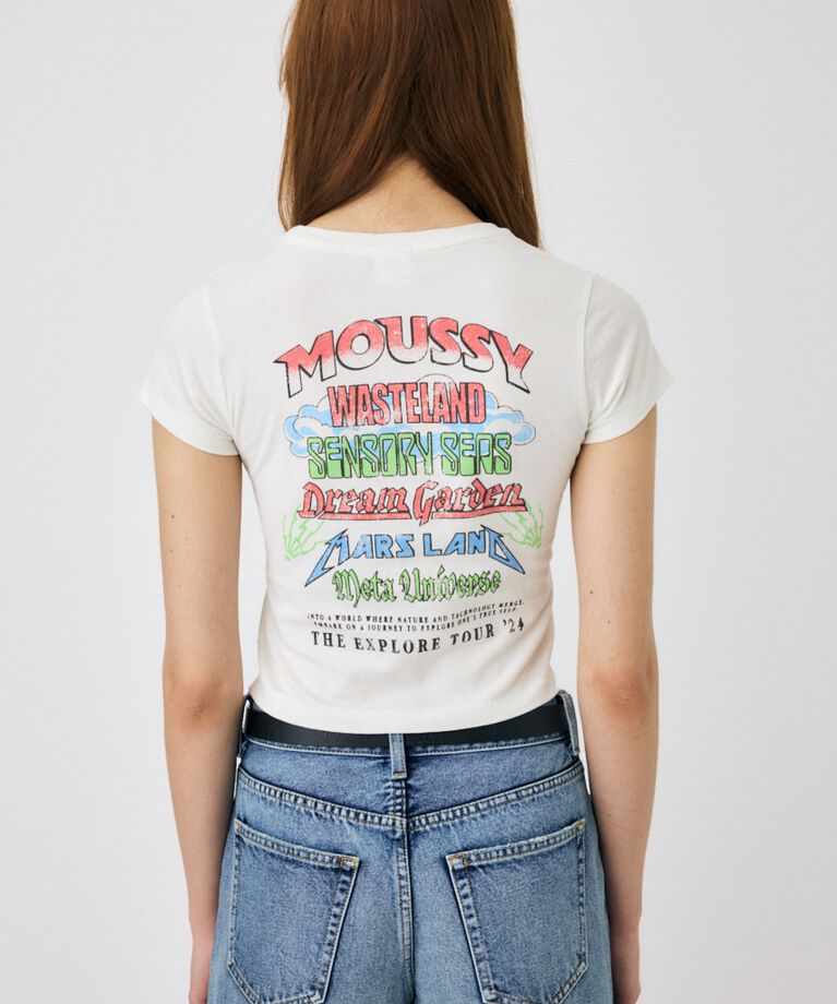 MOUSSY「MOUSSY TOUR 24 Tシャツ」|Tシャツ・カットソー|