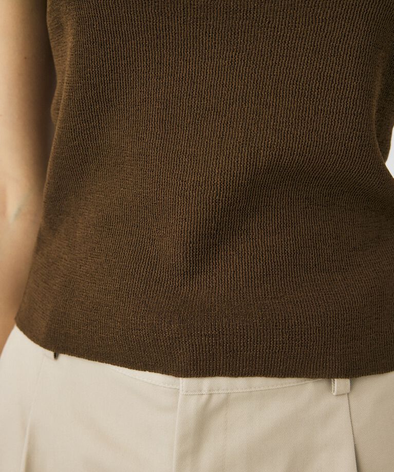 MOUSSY「KNIT キャミ & RIBBON シャツセット」|シャツ・ブラウス|