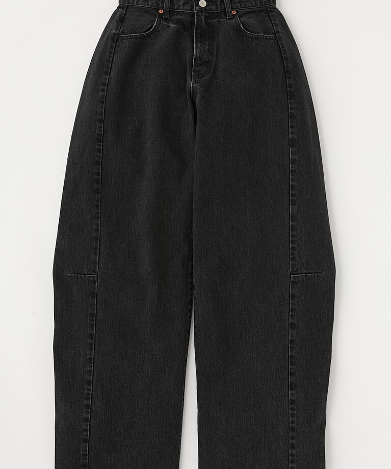 MOUSSY「REMAKE WIDE STRAIGHT」|デニム|