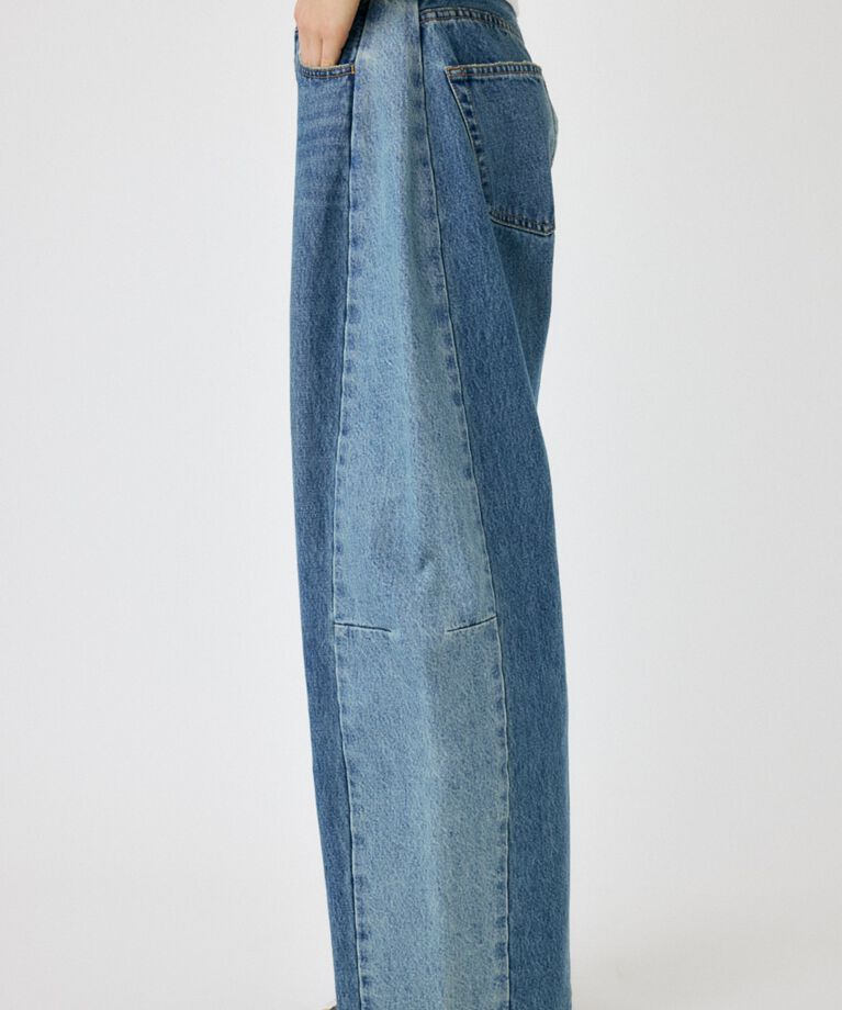 MOUSSY「REMAKE WIDE STRAIGHT」|デニム|