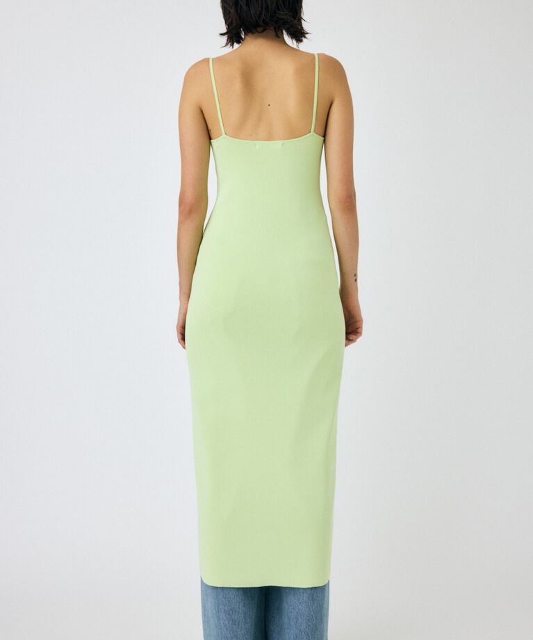 MOUSSY「BACKLESS ニットドレス」|ワンピース|