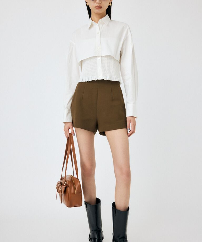 MOUSSY「CAMI & CROPPED シャツ」|その他|
