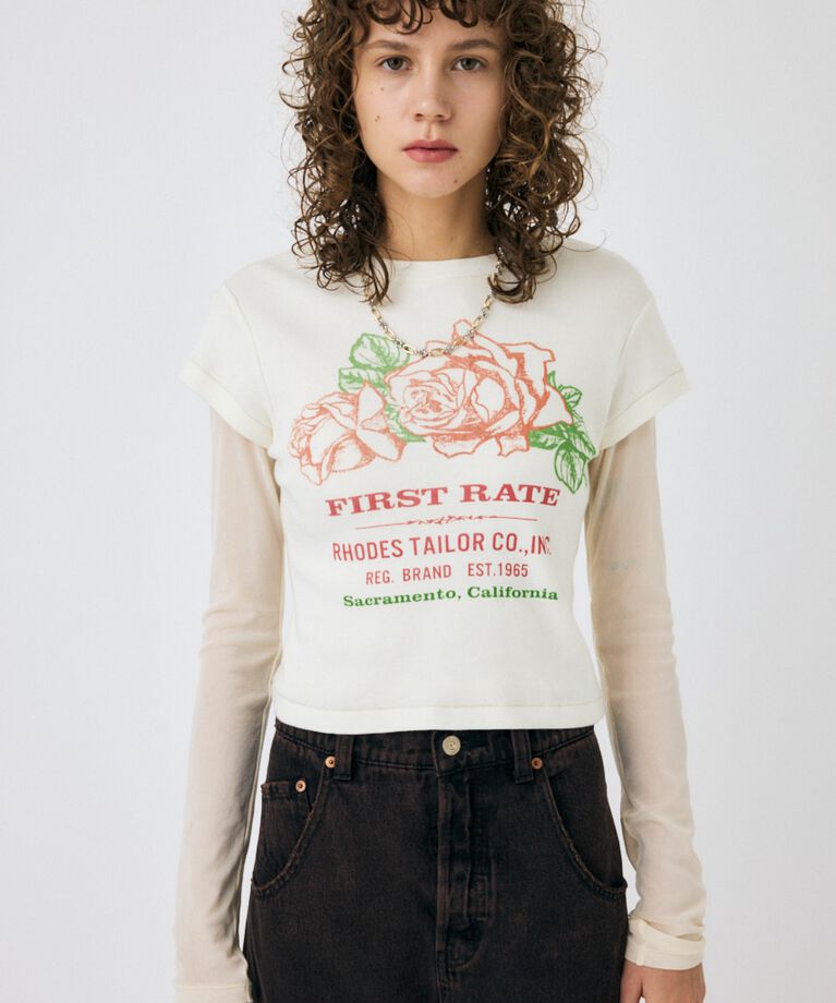 MOUSSY「VINTAGE LABEL Tシャツ」|Tシャツ・カットソー|