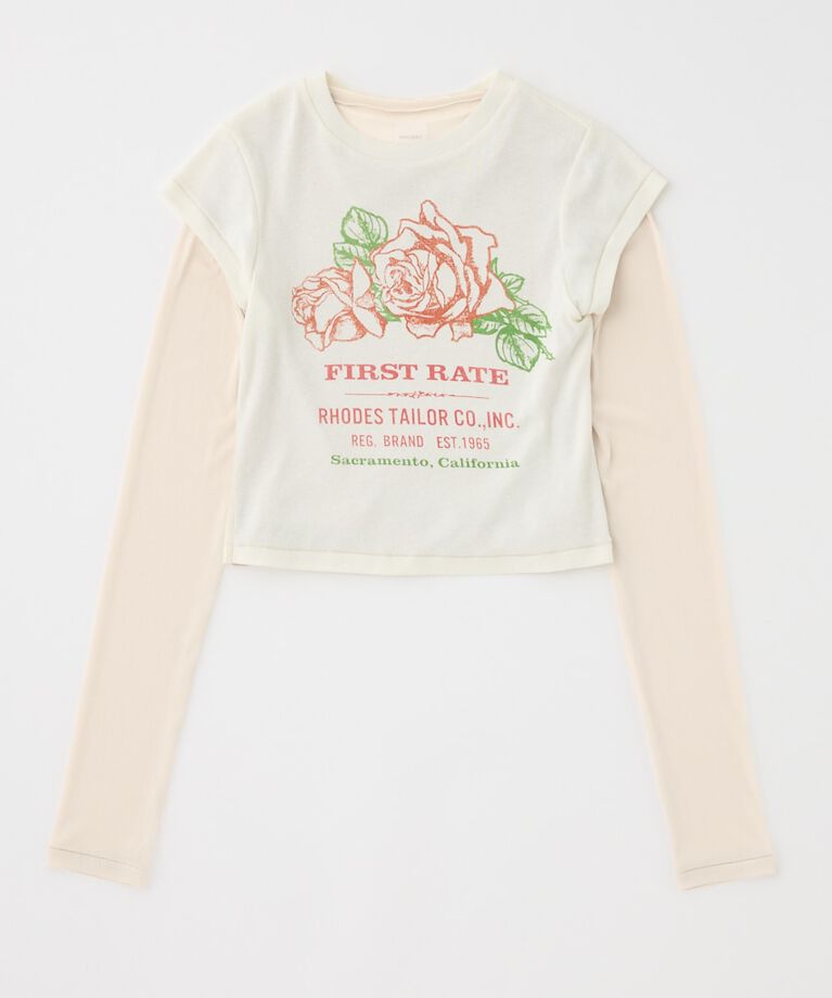 MOUSSY「VINTAGE LABEL Tシャツ」|Tシャツ・カットソー|