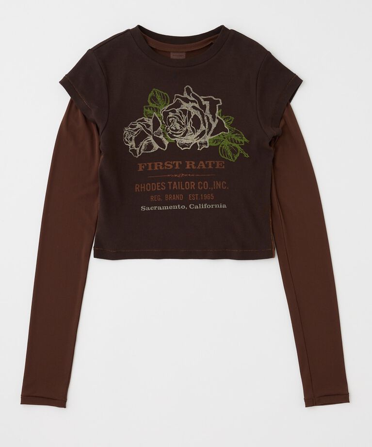 MOUSSY「VINTAGE LABEL Tシャツ」|Tシャツ・カットソー|