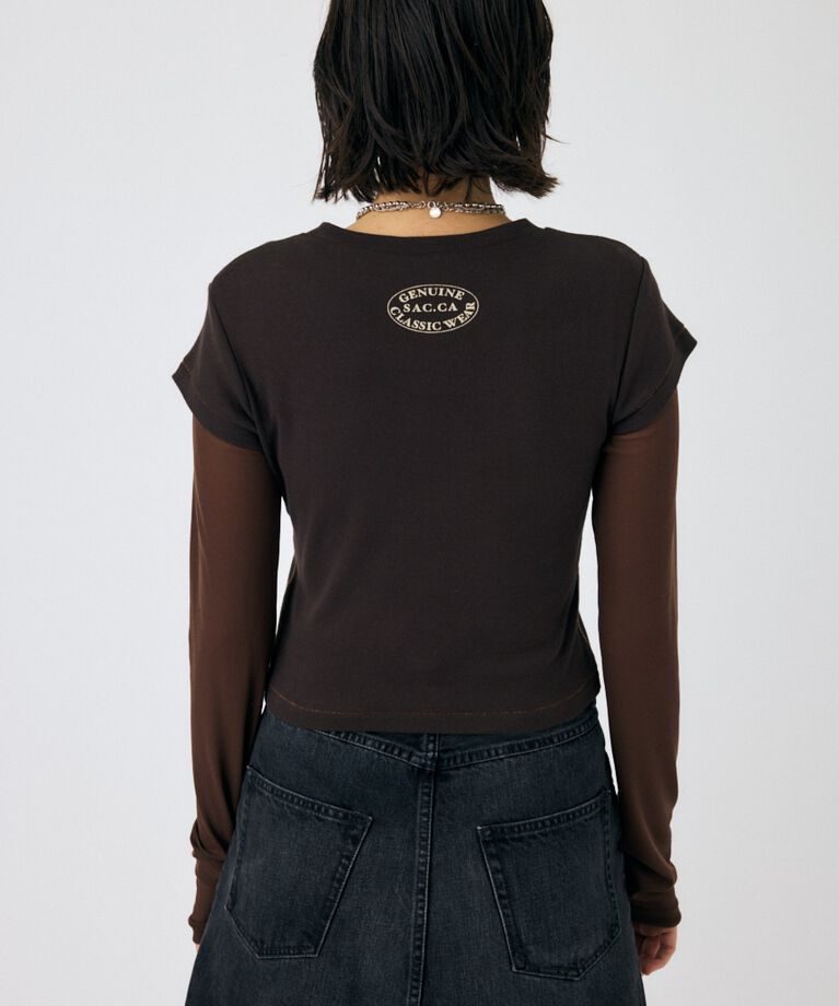 MOUSSY「VINTAGE LABEL Tシャツ」|Tシャツ・カットソー|