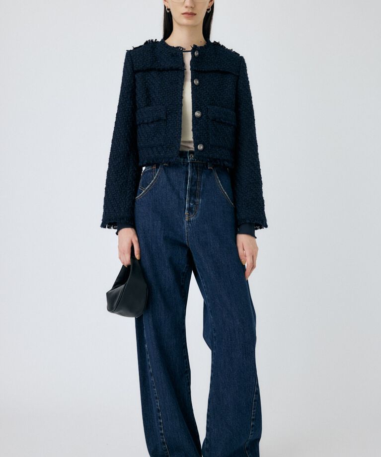 MOUSSY「COMPACT TWEED ジャケット」|その他|