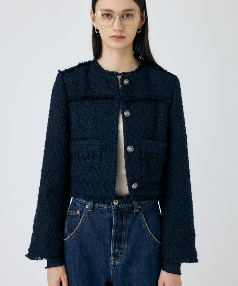 MOUSSY「COMPACT TWEED ジャケット」|その他|