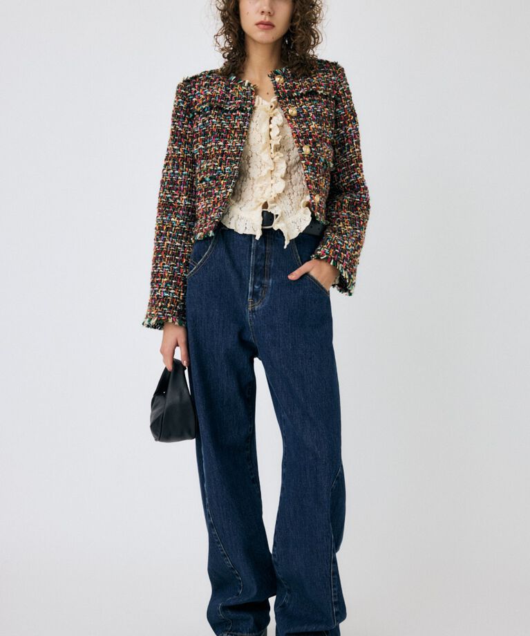 MOUSSY「COMPACT TWEED ジャケット」|その他|