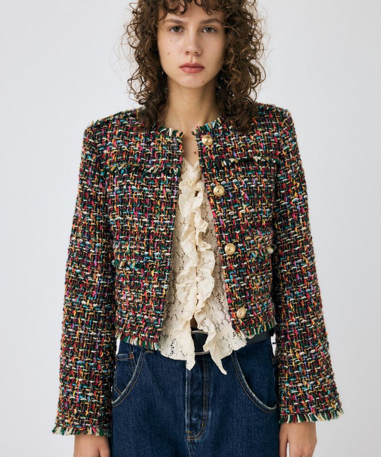 MOUSSY「COMPACT TWEED ジャケット」|その他|