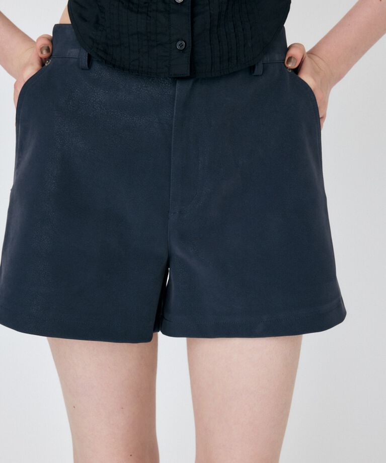 MOUSSY「F/LEATHER ショーツ」|その他|