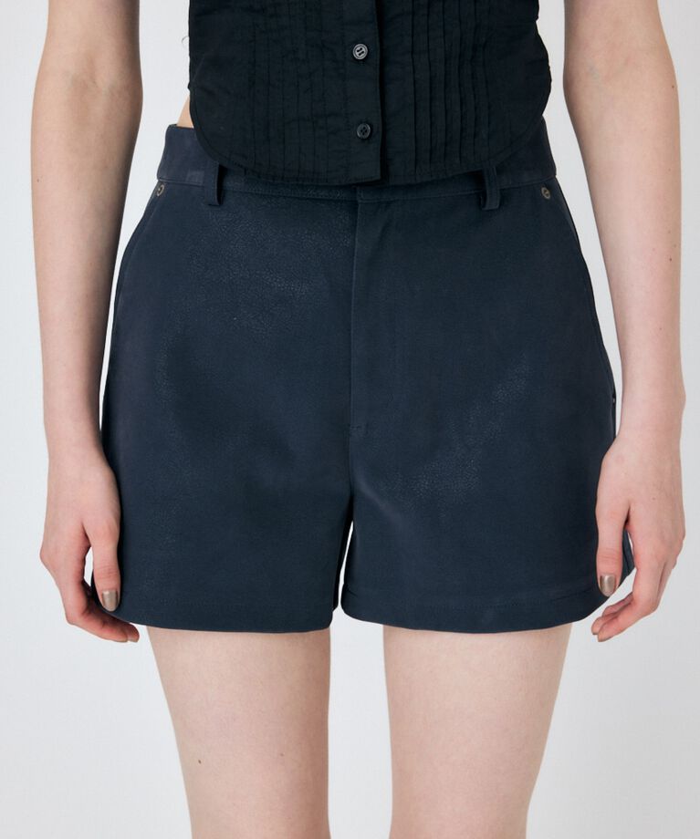 MOUSSY「F/LEATHER ショーツ」|その他|