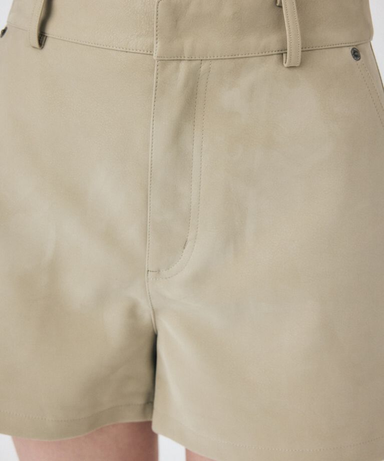 MOUSSY「F/LEATHER ショーツ」|その他|