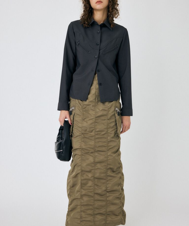 MOUSSY「NYLON CARGO スカート」|スカート|KHA