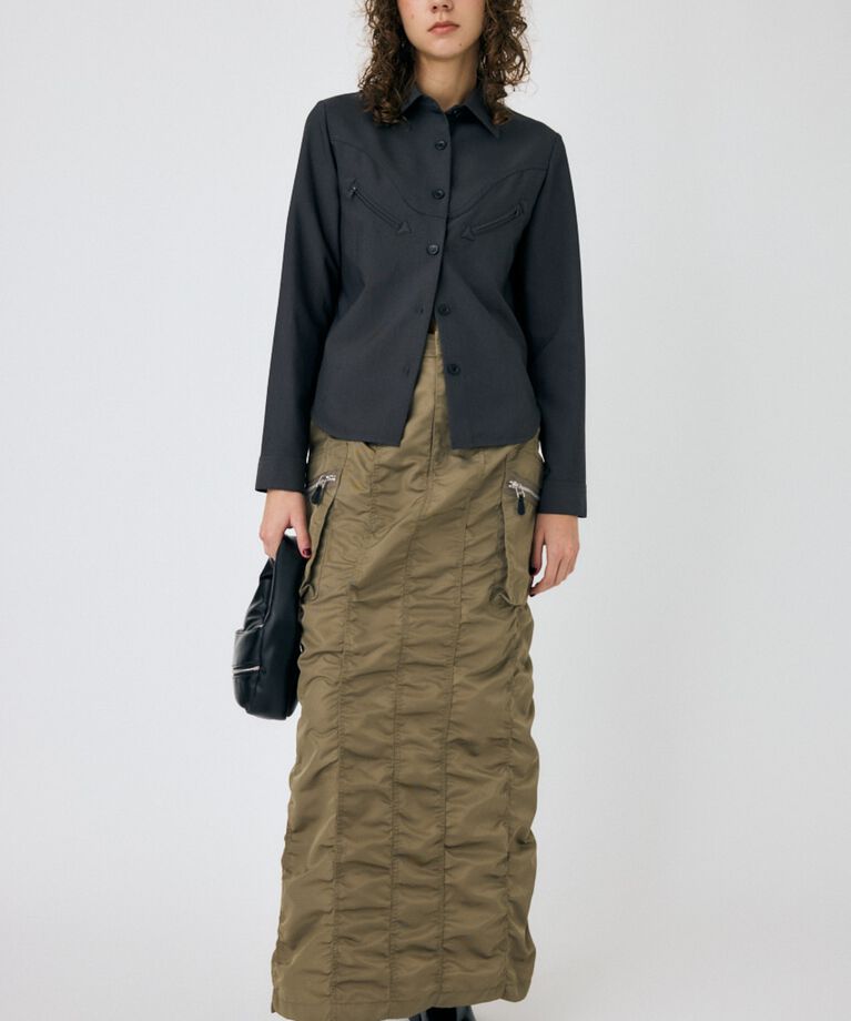 MOUSSY「NYLON CARGO スカート」|スカート|