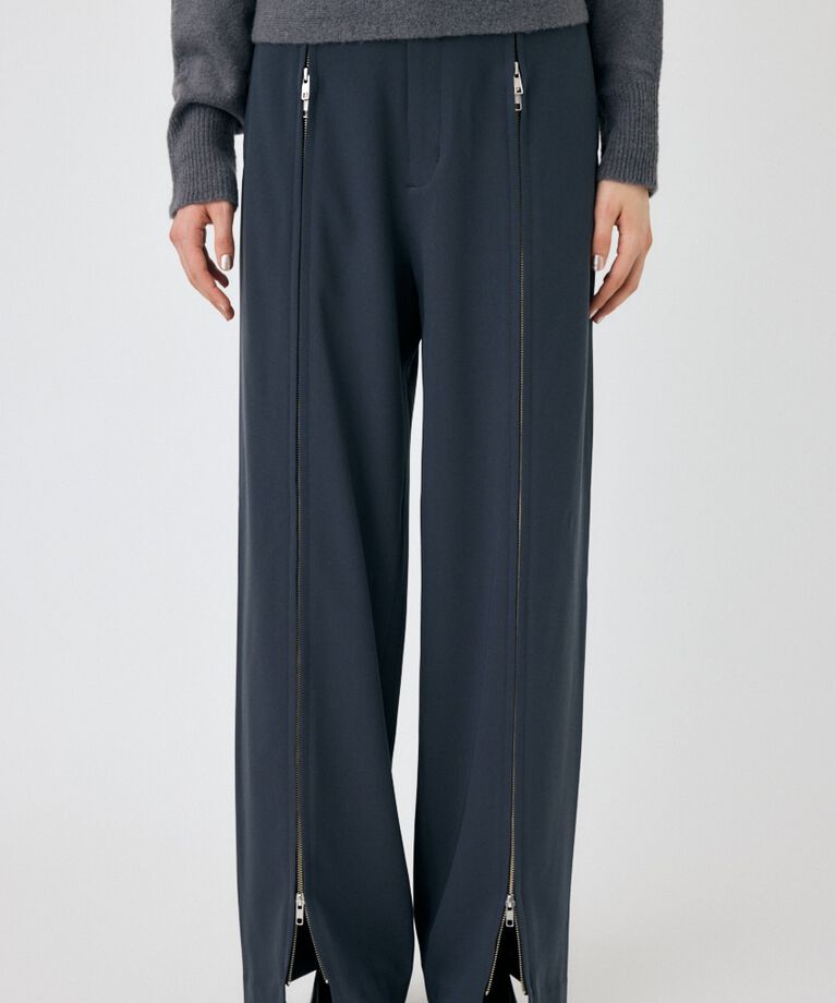 MOUSSY「ZIP UP WIDE トラウザーズ」|その他|