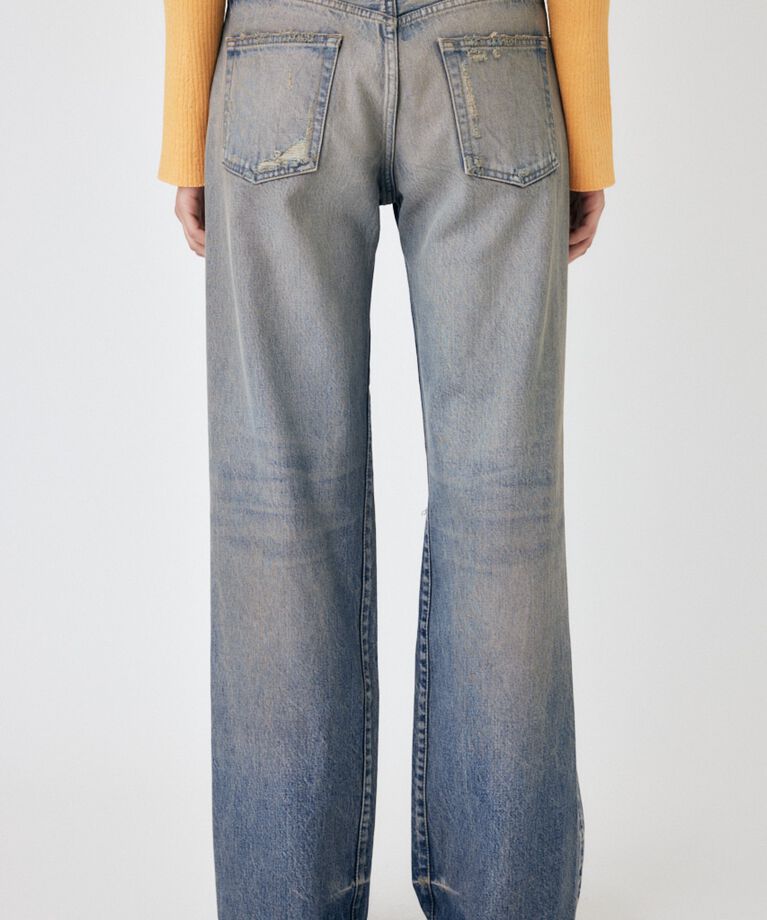 MOUSSY「MIDRISE STRAIGHT」|デニム|