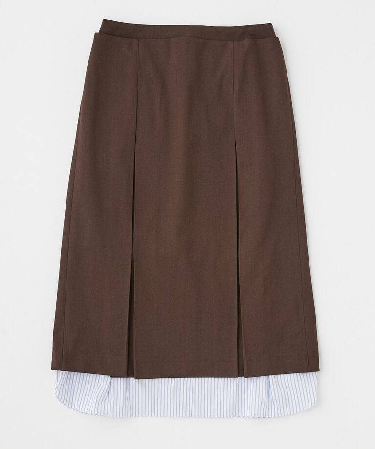 MOUSSY「LAYERED MIDI スカート」|スカート|
