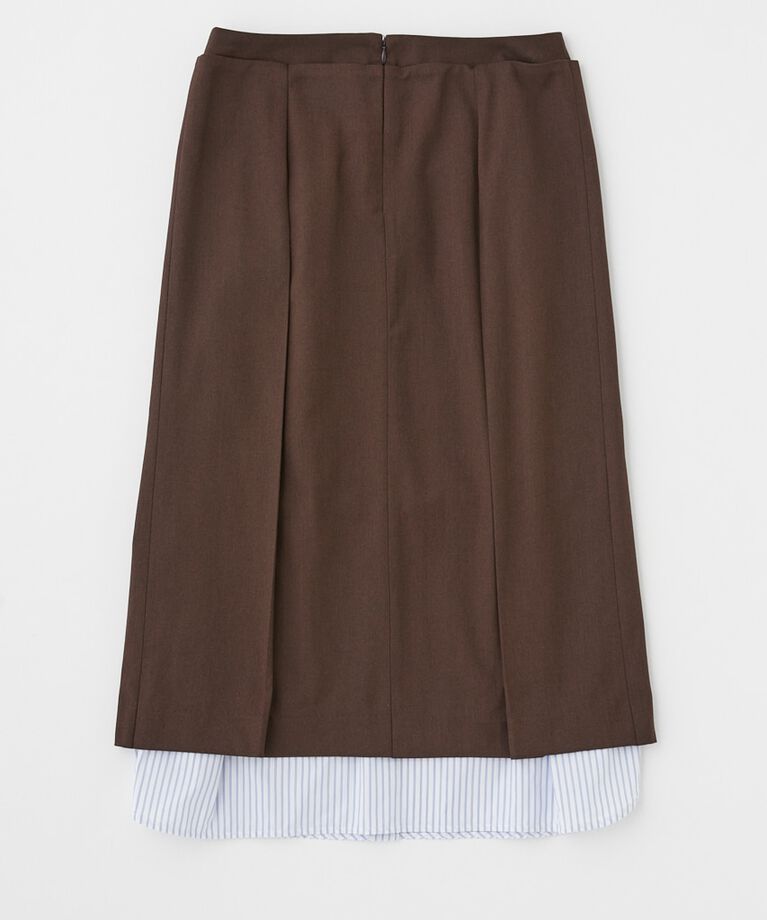 MOUSSY「LAYERED MIDI スカート」|スカート|