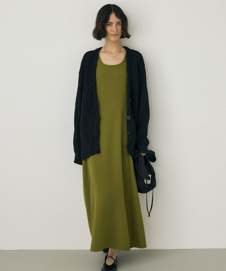 MOUSSY「レースアップワンピース　リサイクルポリエステル使用」|ワンピース|