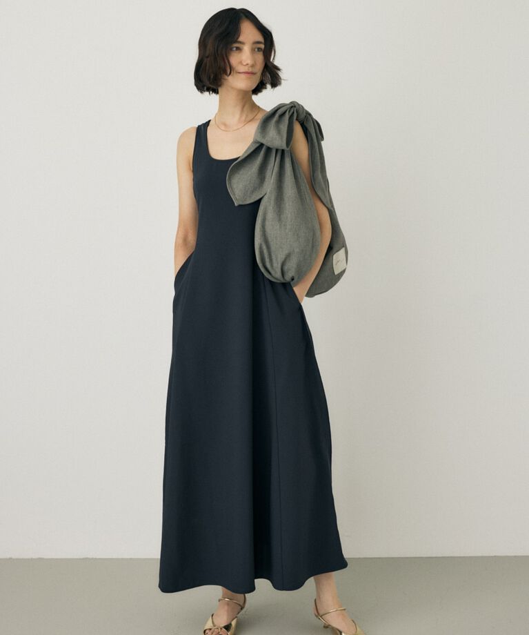 MOUSSY「レースアップワンピース　リサイクルポリエステル使用」|ワンピース|
