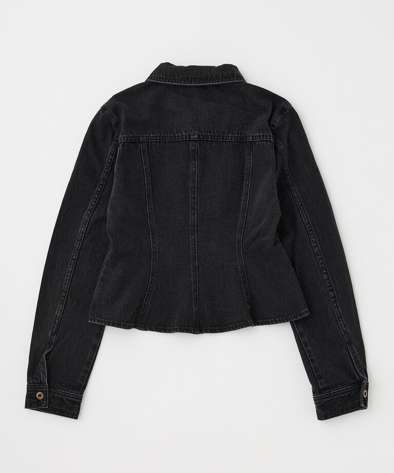 MOUSSY「WAIST TUCK デニムシャツ」|シャツ・ブラウス|