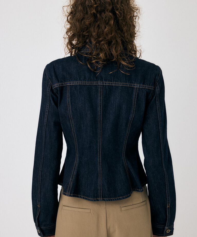 MOUSSY「WAIST TUCK デニムシャツ」|シャツ・ブラウス|