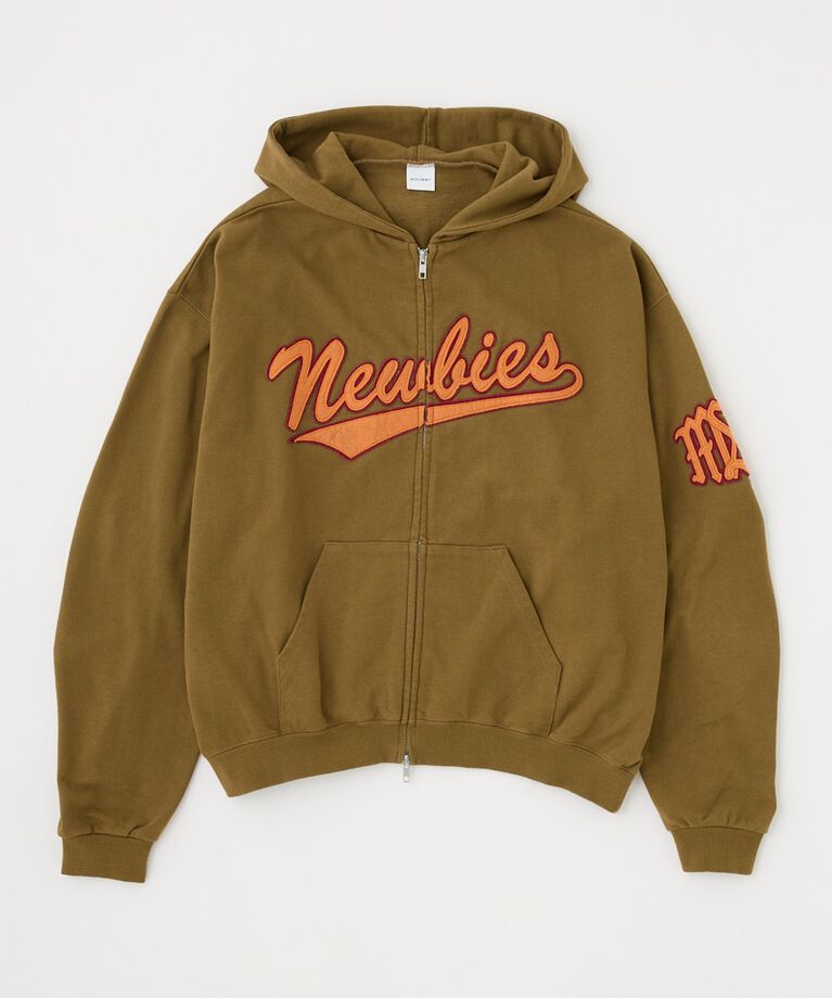 MOUSSY「PATCHED OVERSIZED ジップパーカー」|パーカー|KHA