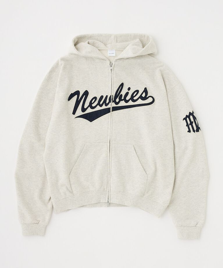 MOUSSY「PATCHED OVERSIZED ジップパーカー」|パーカー|