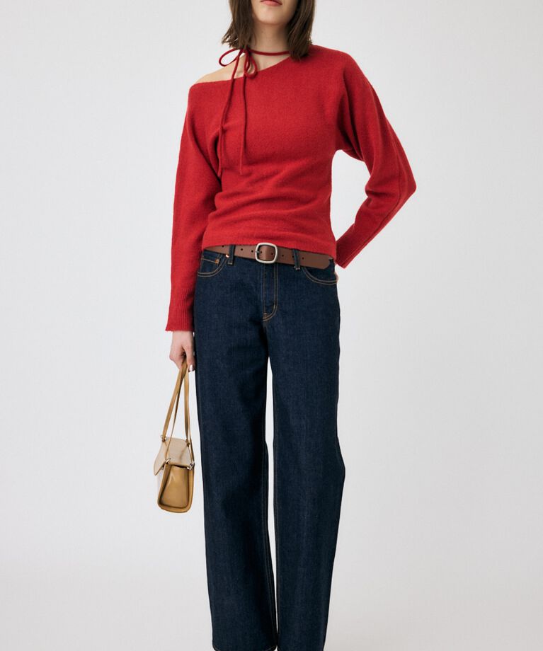MOUSSY「ONE SHOULDER セーター」|ニット・セーター|