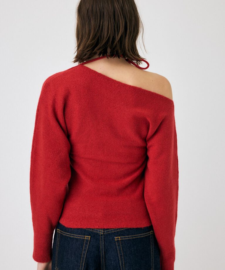 MOUSSY「ONE SHOULDER セーター」|ニット・セーター|