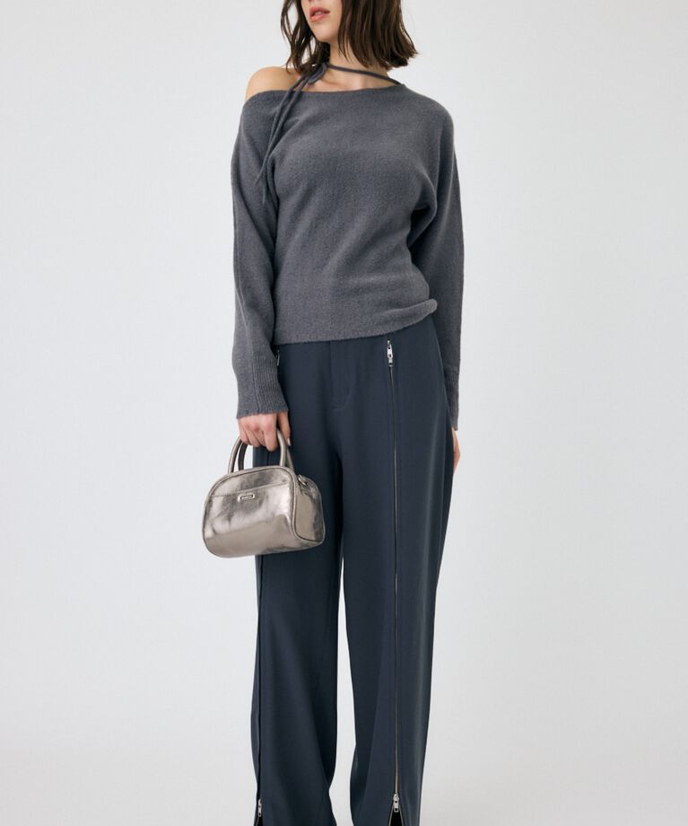 MOUSSY「ONE SHOULDER セーター」|ニット・セーター|