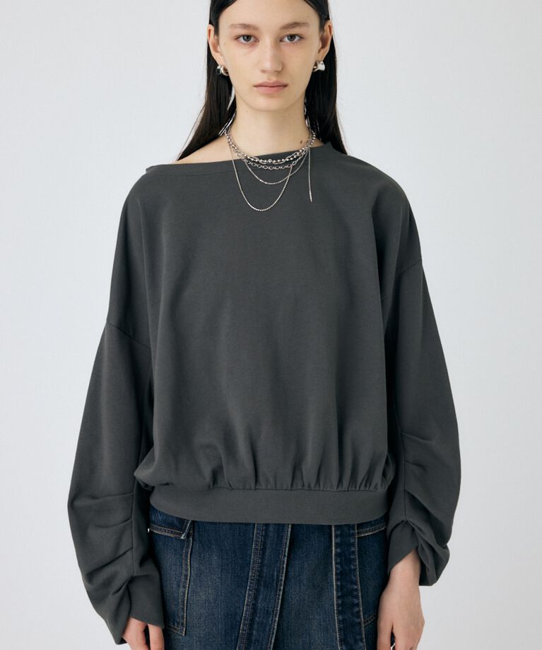 MOUSSY「OFF SHOULDER スウェット」|その他|