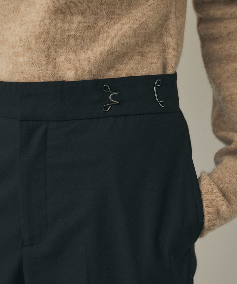 MOUSSY「ワイドパンツ　リサイクルポリエステル×レーヨン混」|その他|