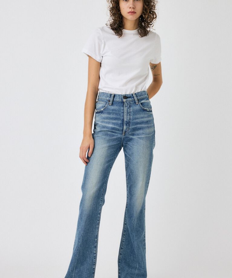MOUSSY「MVS FLARE」|デニム|