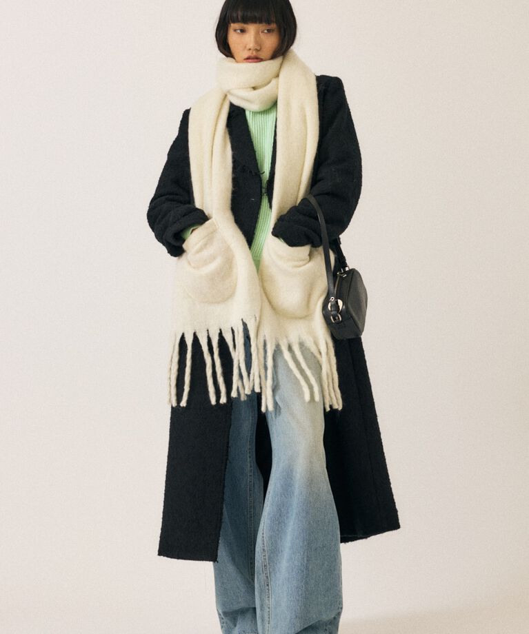 MOUSSY「SLIT ハイネックセーター」|ニット・セーター|