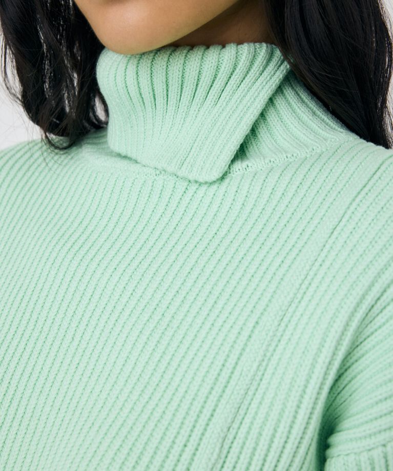 MOUSSY「SLIT ハイネックセーター」|ニット・セーター|