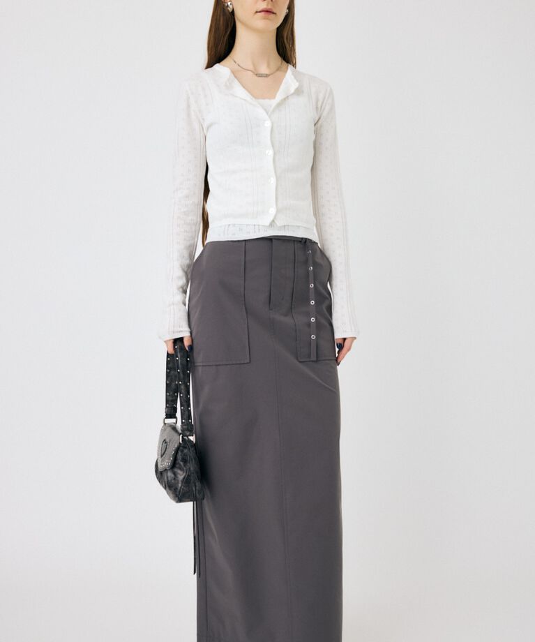MOUSSY「PICOT EYELET ニットアンサンブル」|ニット・セーター|