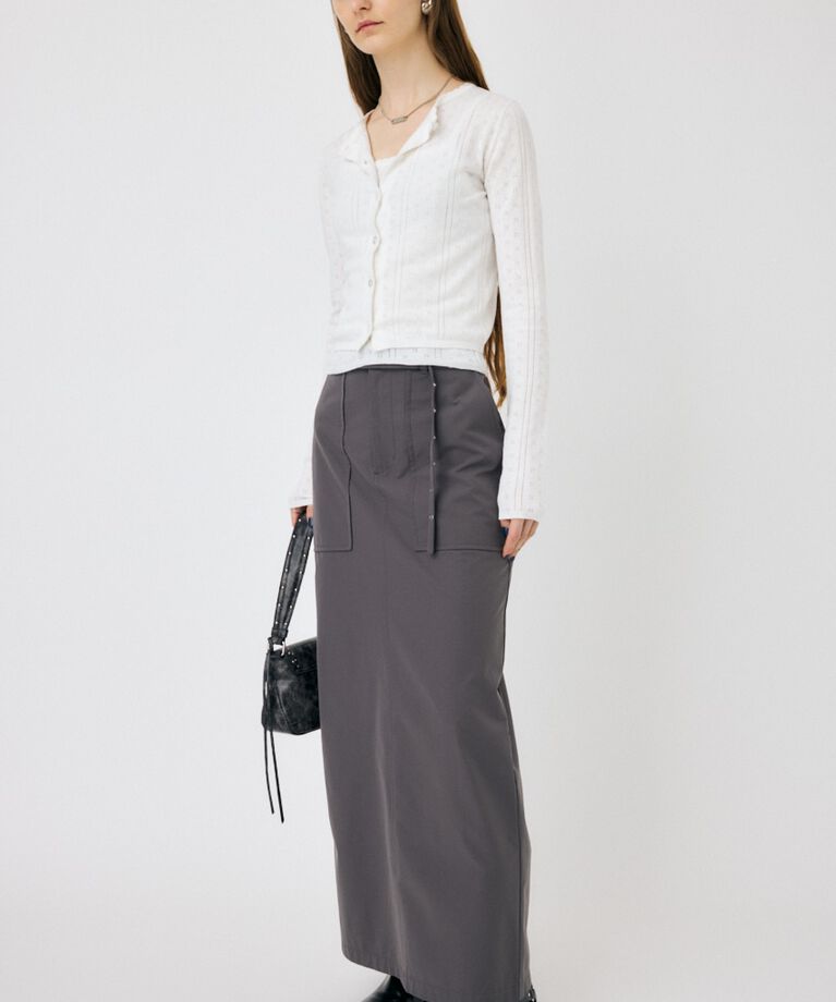 MOUSSY「PICOT EYELET ニットアンサンブル」|ニット・セーター|