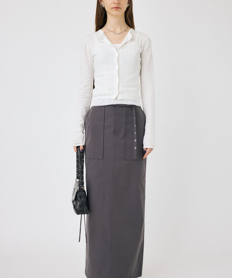 MOUSSY「PICOT EYELET ニットアンサンブル」|ニット・セーター|