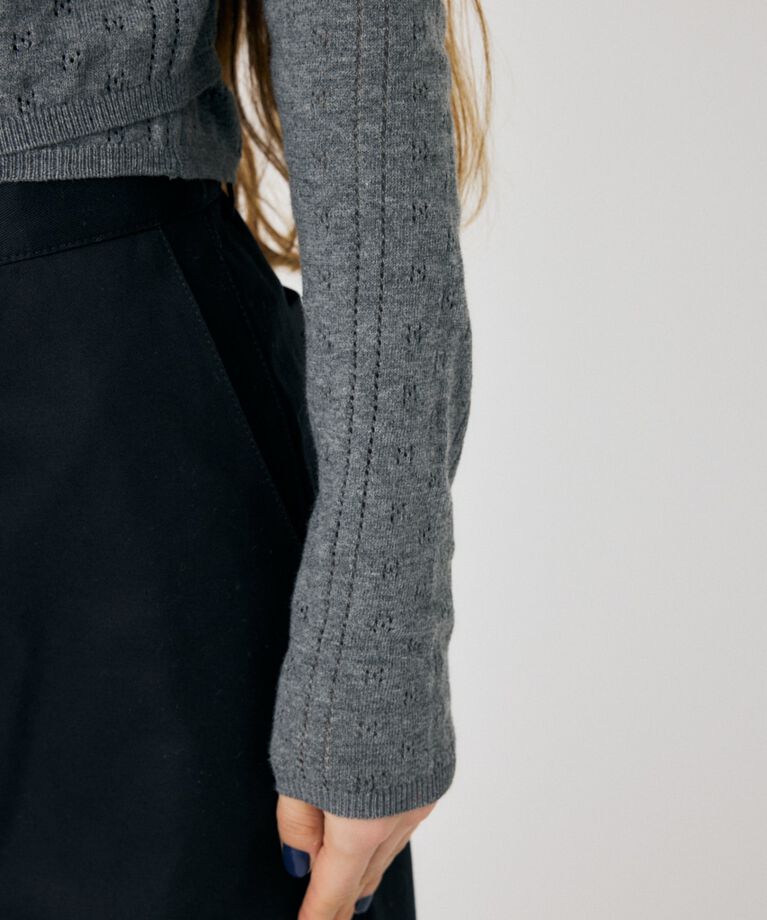 MOUSSY「PICOT EYELET ニットアンサンブル」|ニット・セーター|