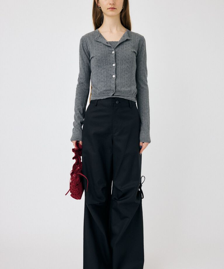 MOUSSY「PICOT EYELET ニットアンサンブル」|ニット・セーター|