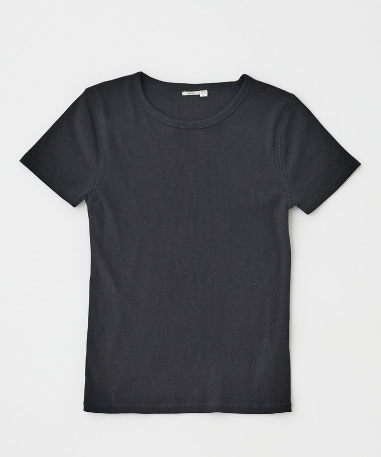 MOUSSY「BASIC RIB TEE」|Tシャツ・カットソー|
