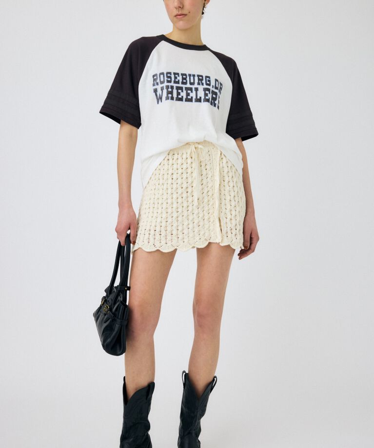 MOUSSY「WHEELERS ラグラン TEE」|Tシャツ・カットソー|