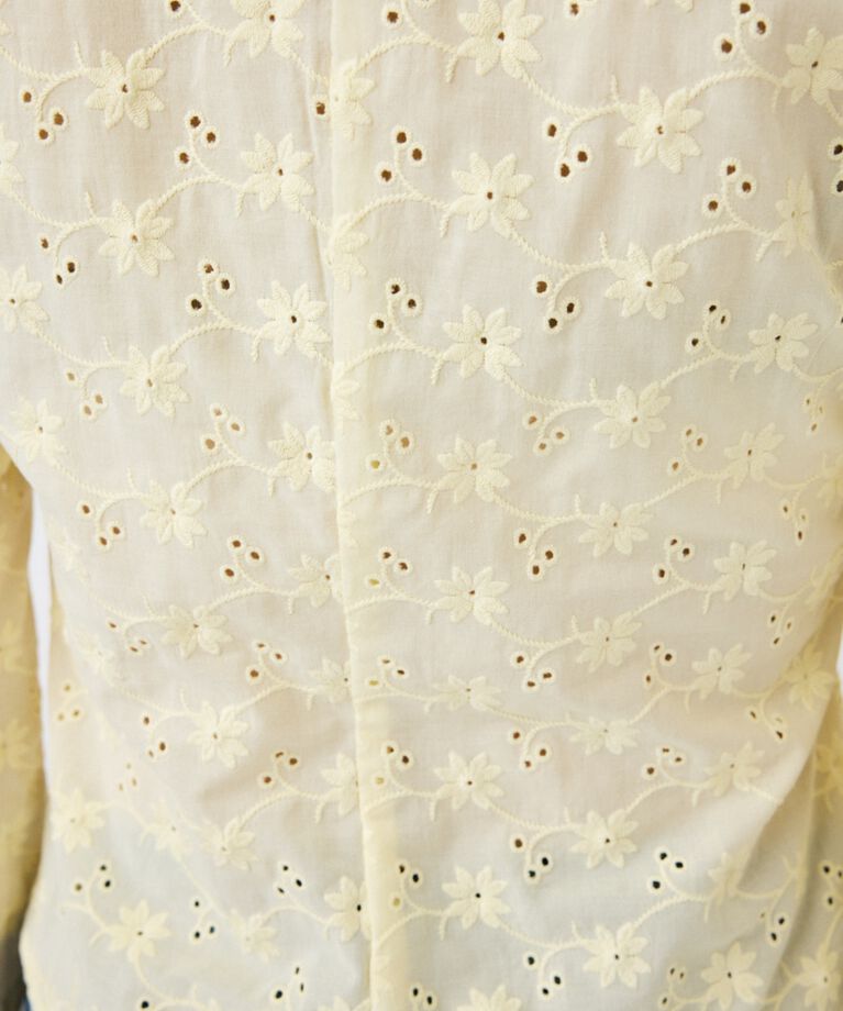 MOUSSY「FRONT TIE EYELET シャツ」|シャツ・ブラウス|