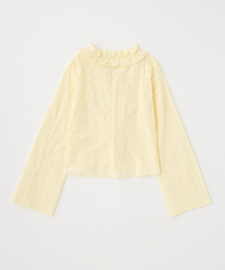 MOUSSY「FRONT TIE EYELET シャツ」|シャツ・ブラウス|